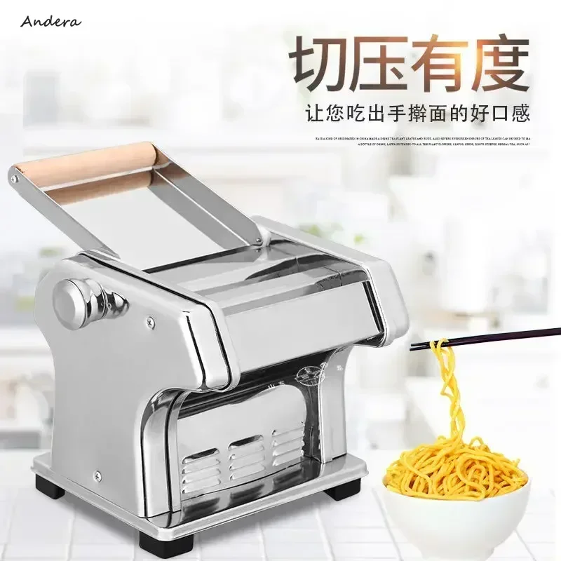 Small - sized Multifunctional Fully Automatic Stainless - Steel Household Electric Noodle Machine for Making Fresh Noodles