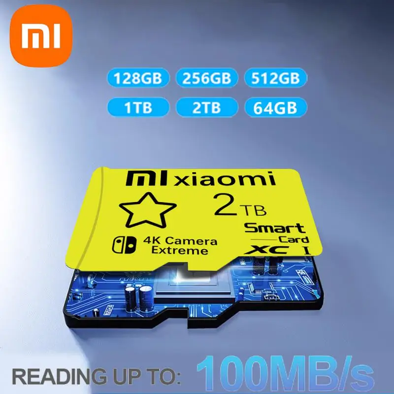 Xiaomi 2 ТБ Micro SDXC TF SD карта Pro Plus 1 ТБ карта памяти камера Высокоскоростная флэш-карта A2 512 ГБ расширенное хранилище для Android