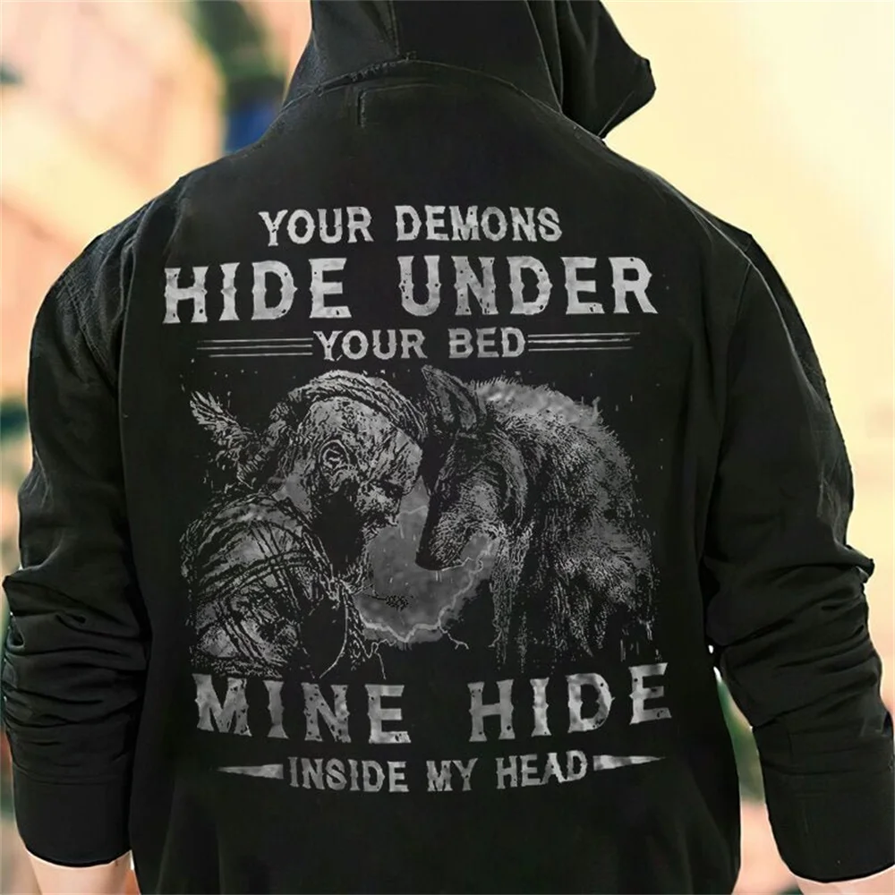 

Fall 2024 New 3D Digital Printed Men's Hoodie, Loose Casual Pullover Men, Fashion Youth Hoodie, Plus Big Size