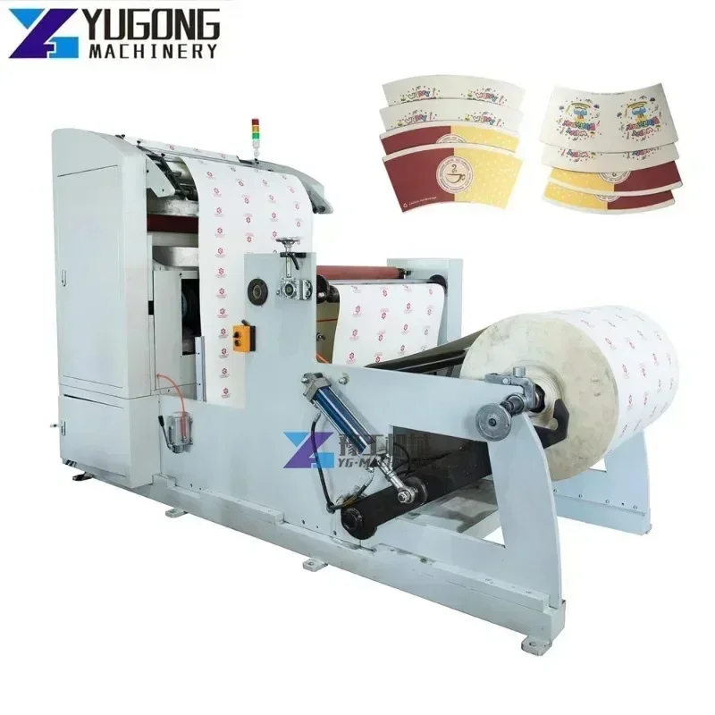 Customizable YG Paper Cup Bowl Making Printing and Die Cutting Machine High Speed Full Automation Paper Cup Machine Die Cutting