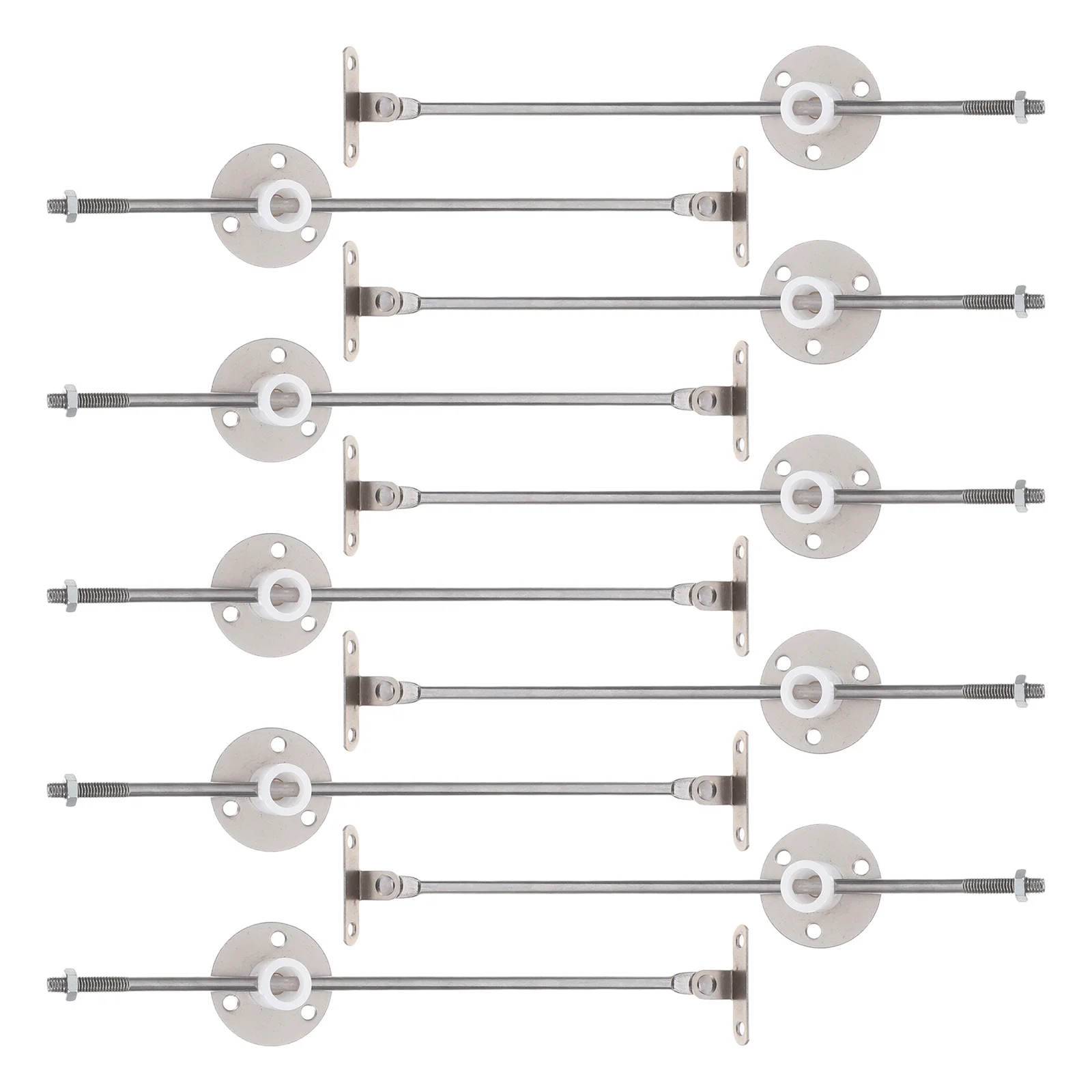 

10pcs Cabinet Door Support Rod Soft Close Hinge For Kitchen Cupboard Lid Stay Drop Down Mounting Support Rod Furniture Hinges