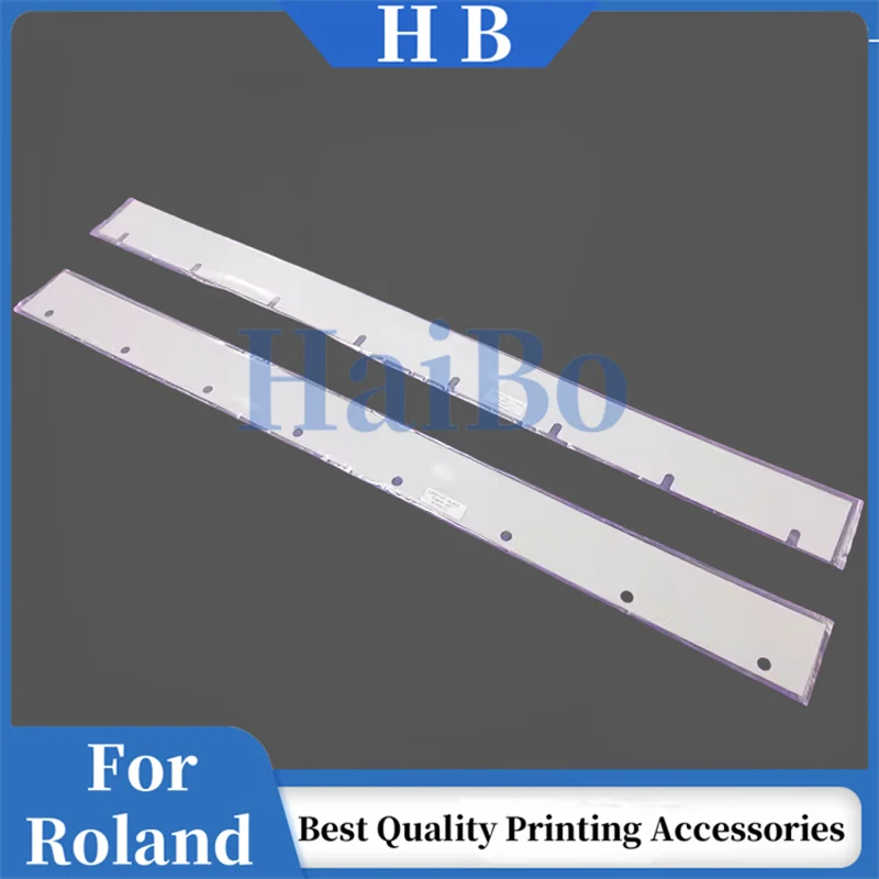 

HaiBo Best Quality 5 Piece/lot Import 816x60x1mm 8 Holes Or 818x60mm-8 U R300 R500 Wash Up Blade For Roland 300 500