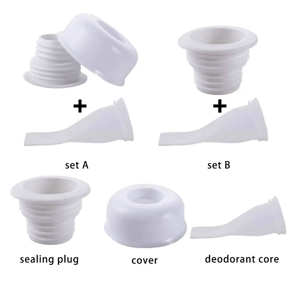 Bouchon de tuyau d'égout domestique, accessoires de salle de bains, tuyau de vidange d'évier, joint en Silicone, noyau de vidange, bague d'étanchéité déodorante, filtre Anti-odeur