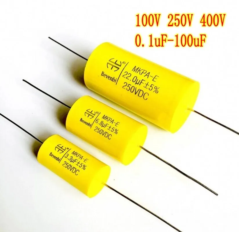 For Bevenbi Axial MKP film capacitor Audio speaker crossover filtering Capacitor