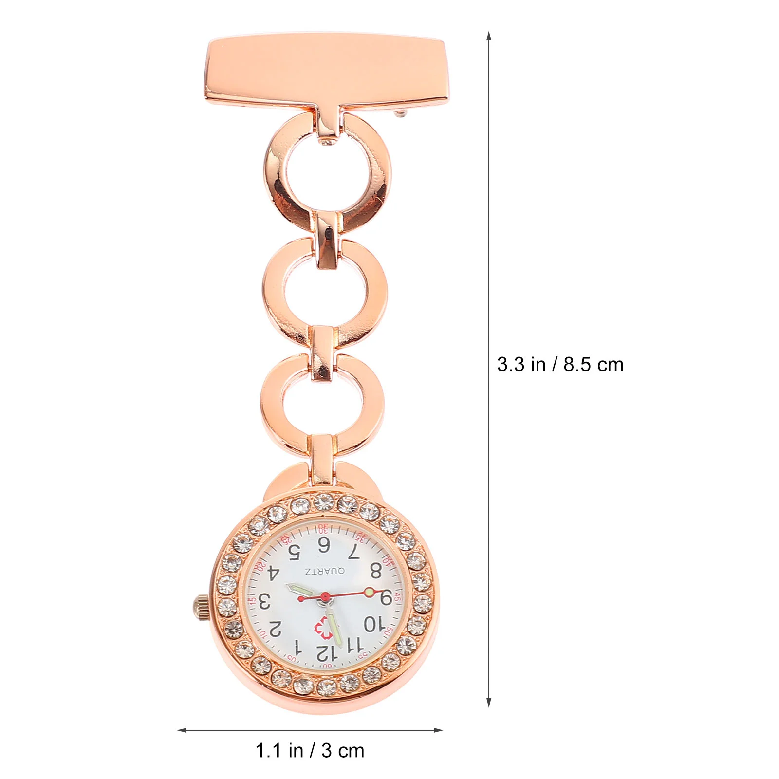 Pocket Watch Birthday Gift Student Fob Watches Women Chest Portable Hanging Nurse Apparel Mens Necklace