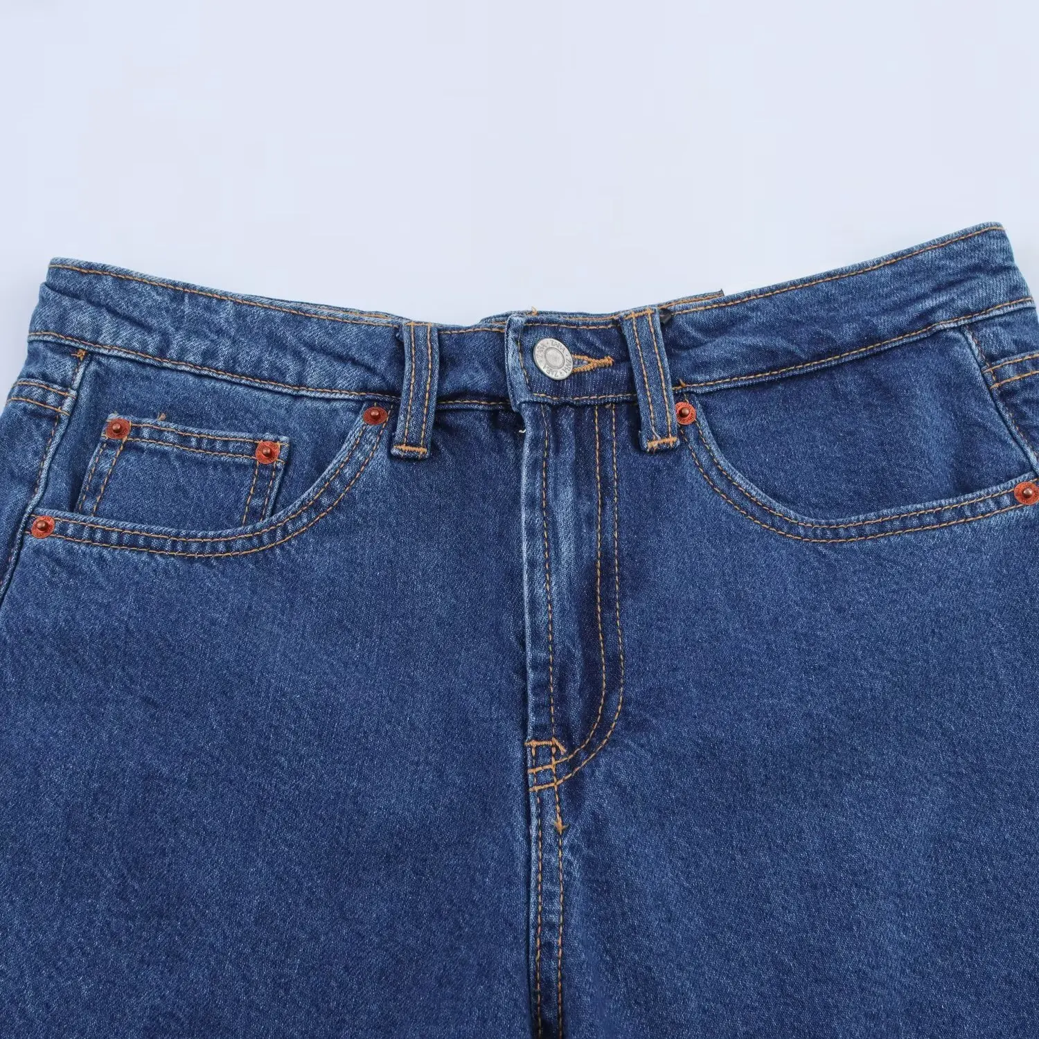 2025 nueva ropa de verano para mujer, moda informal, pantalones vaqueros cortos versátiles, sencillos, cómodos, sueltos, ajustados, de cintura alta