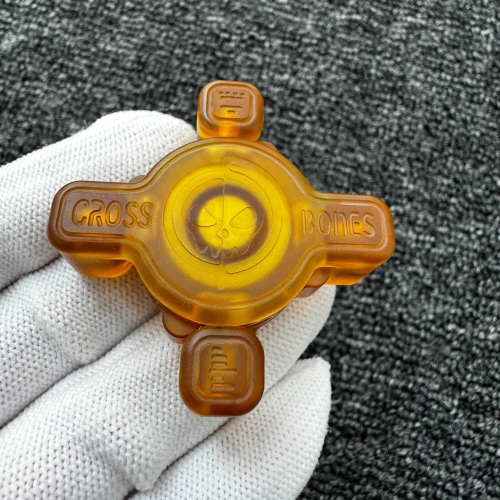 Pre-owned Osseous Point Cross Bones PEI Fidget Slider Fidget Toys For Adults Anxiety Toys Office Desk Original Design