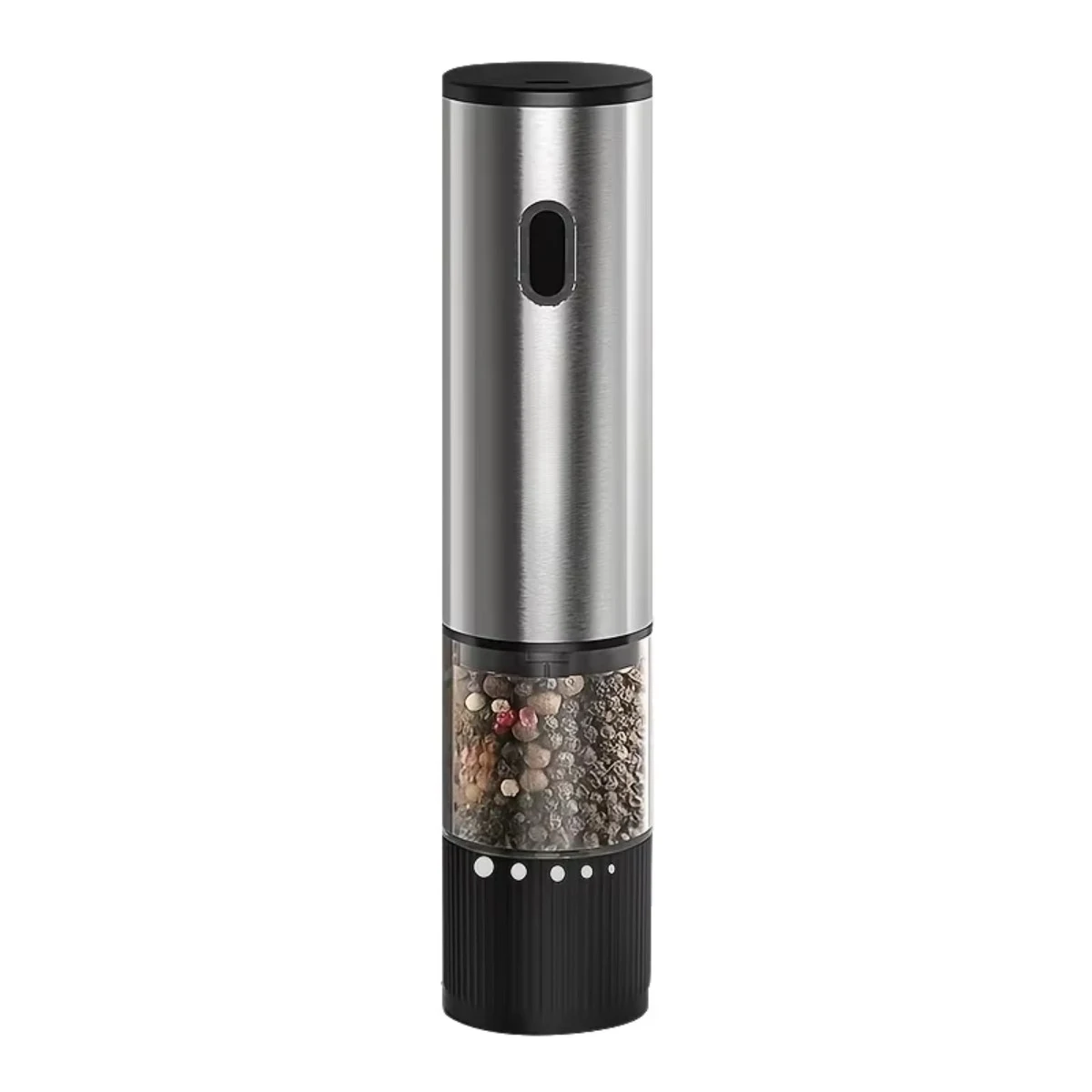 Rechargeable Salt and Pepper Grinder Adjustable Automatic Electric Mill Stainless Steel Lithium Battery for Kitchen BBQ Outdoor
