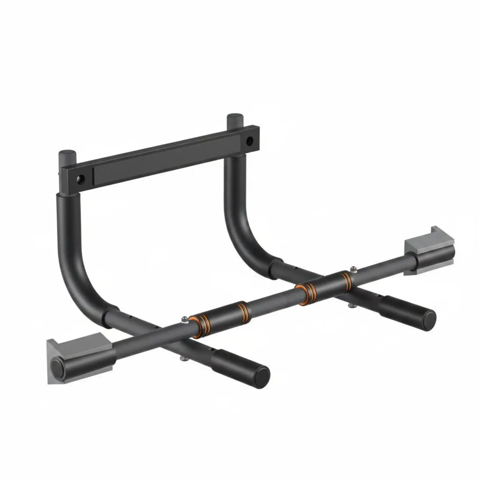 Doorway Pull up Bar No Exercise Equipment Foam Grips for Home Exercisers