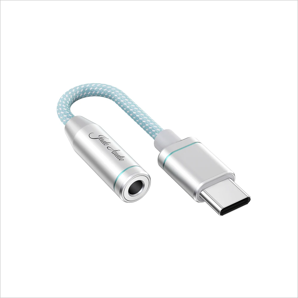 FiiO JA11 USB Type C naar 3,5 mm oortelefoon/hoofdtelefoonadapter USB C-kabel USB C naar 3,5 audio Aux-kabel voor IOS Android