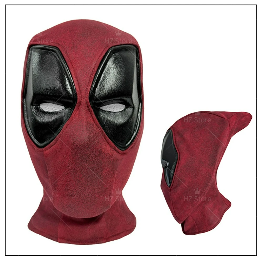 Marvel Deadpool Mask Wade Wilson Cosplay, New Movie Version Hood Helmet, Wearable Cosplay Adult Costume Prop