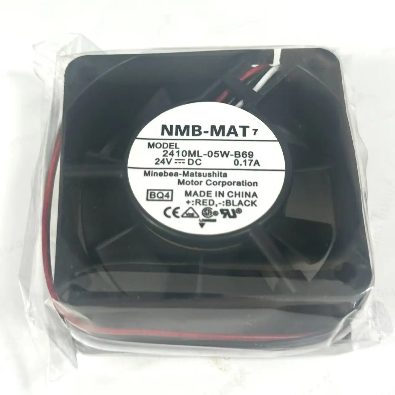 NMB-MAT 2410ML-05W-B69 BQ4 DC 24V 0.17A 60x60x25mm 서버 냉각 팬