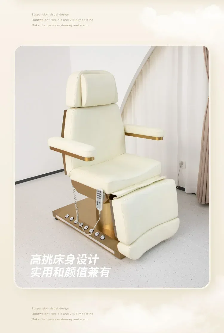 JJ special lifting tattoo embroidery massage bed for beauty salons