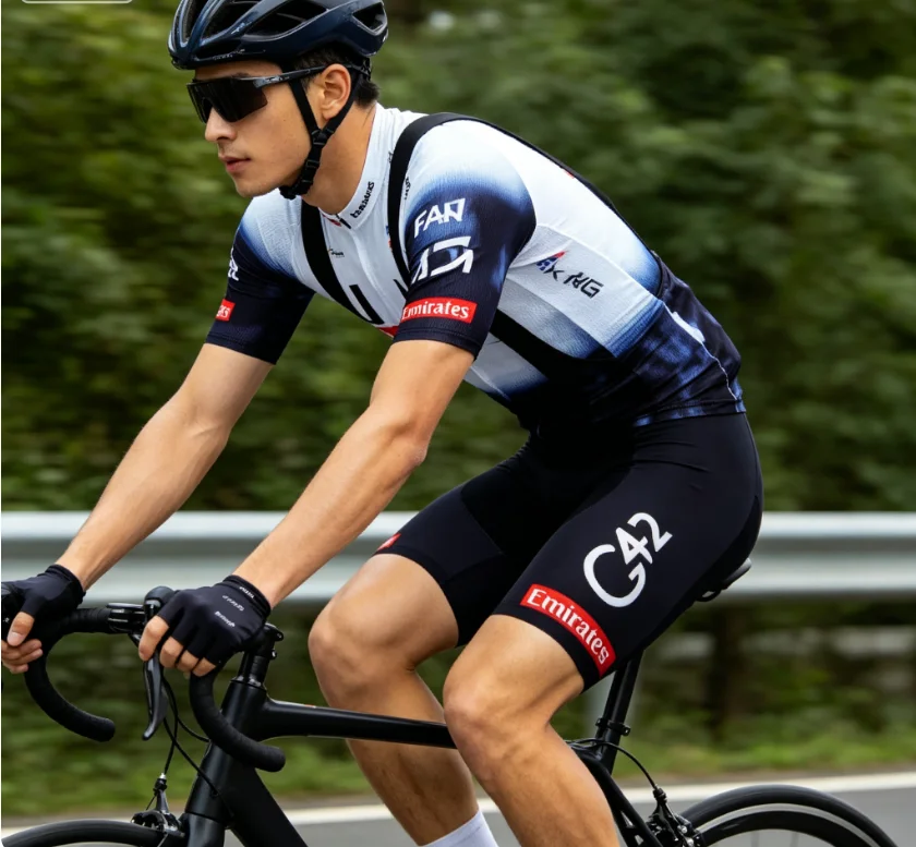 2026 UAE Cycling Jersey Set MTB Uniform Bike Clothing Summer Breathable Bicycle Shirt Ropa Ciclismo Bib Pants Maillot Ciclismo