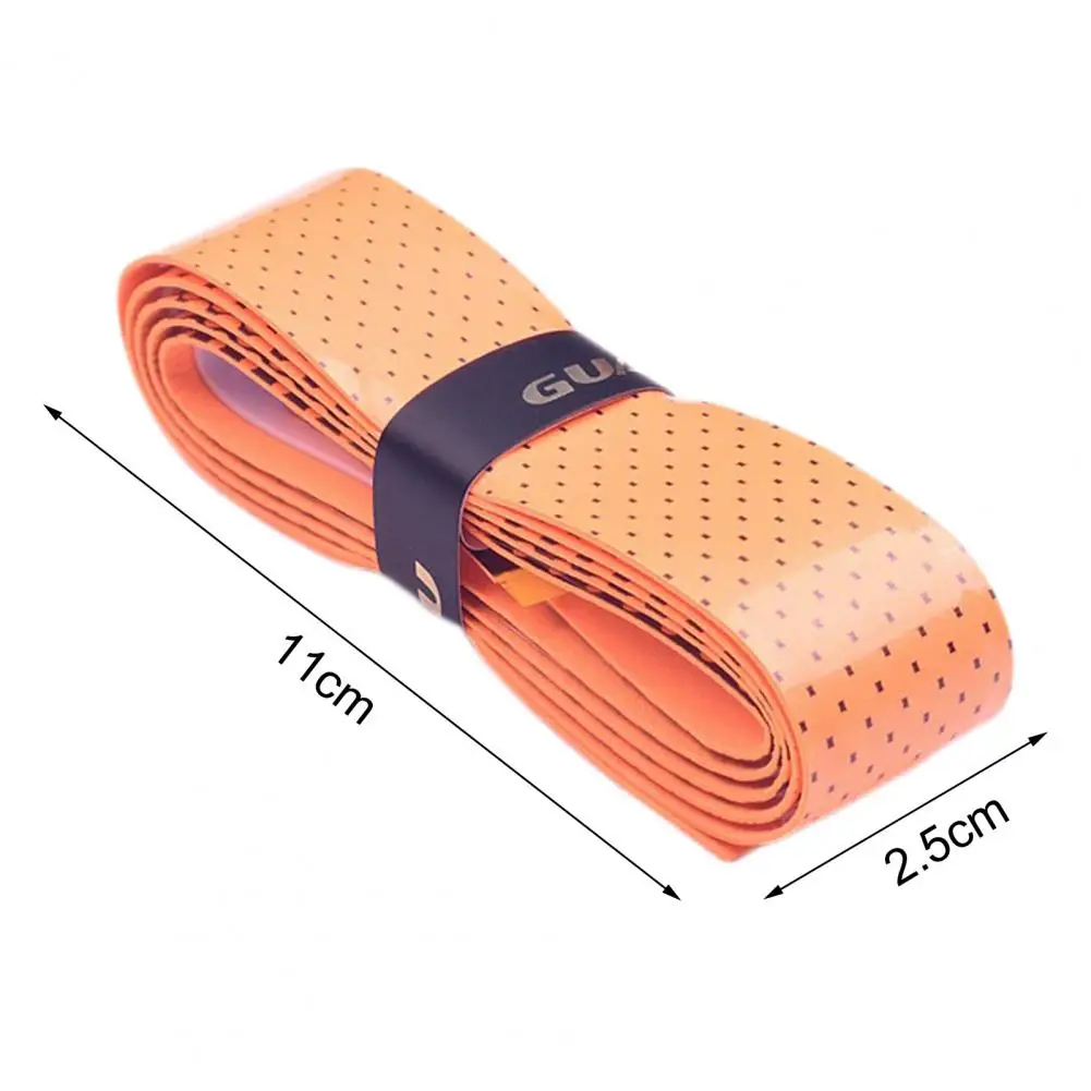 Racquet Grip Tape Self-Adhesive Super Absorbent Quick-Dry Tennis Racket Grip Tape Over Grip Sweatband Badminton Accessories