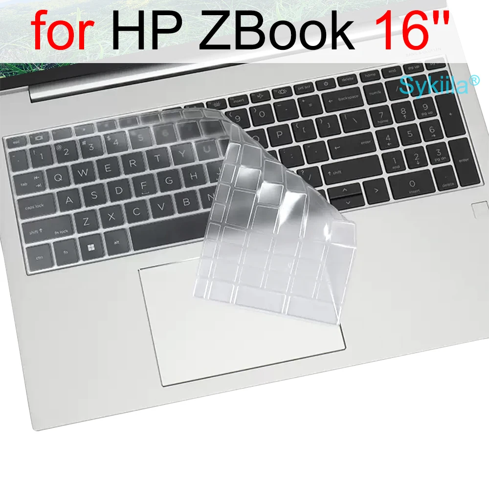 Keyboard Cover for HP ZBook Power 16 G11 G10 G9 Firefly 16 G8 G7 Fury Studio G6 G5 Silicone Protector Skin Case 2024 Accessories