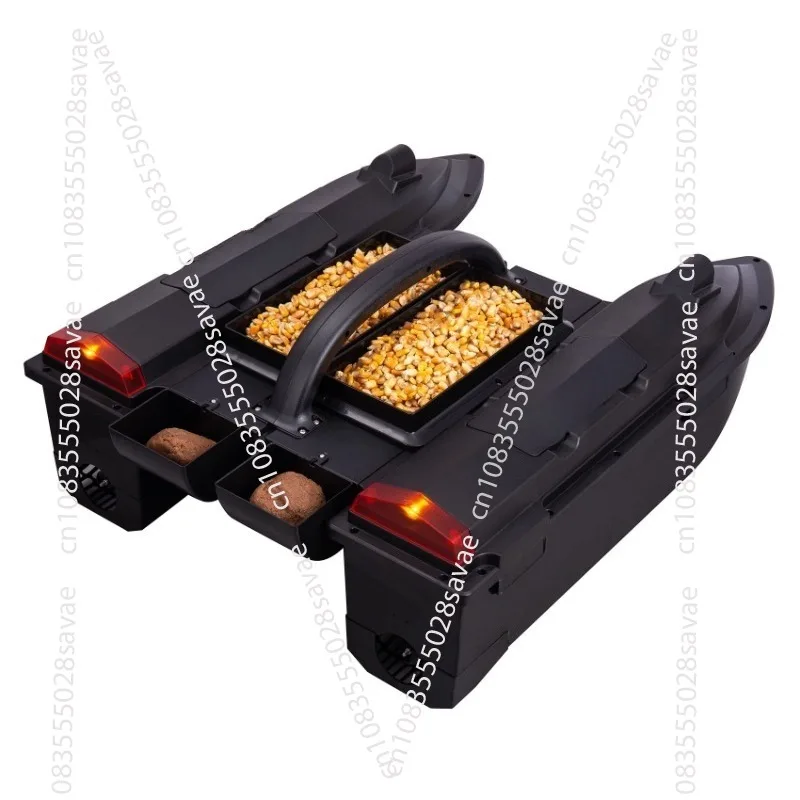 

Fish Finder Baiting Boat with Smart Navigation 32-point Positioning 500 Meter Remote Control Super Large 4 Compartment