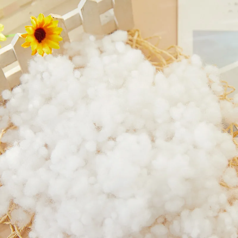 Pearly Foam Filling Cotton High Elasticity PP Cotton Filling Silk Floss Pillow Core Seat Cushion Filling Toy Stuffing 3