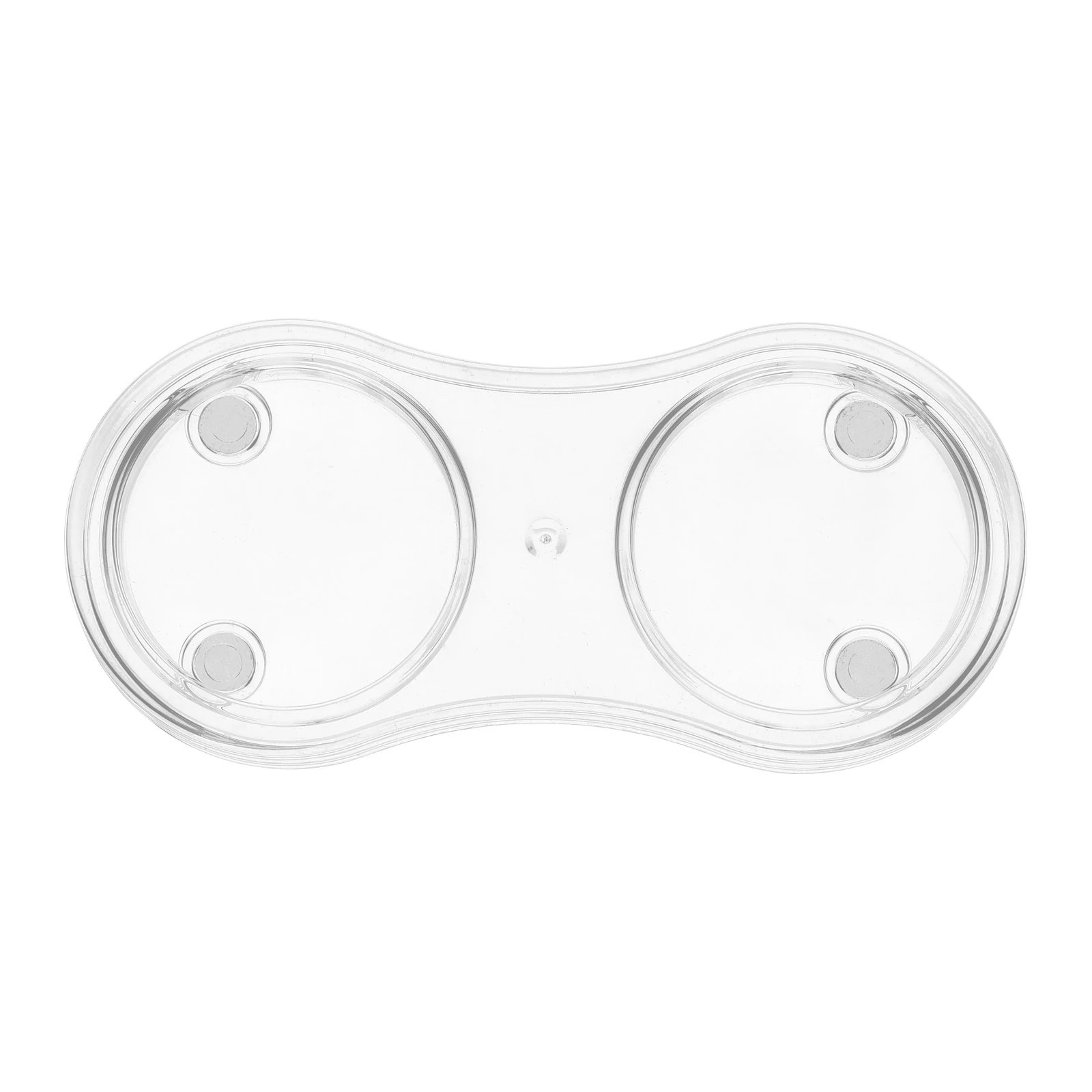 

Acrylic Tray For Grinders Durable Material Nonslip Bottom Easy Clean Salt And Pepper Holders Kitchen Accessory