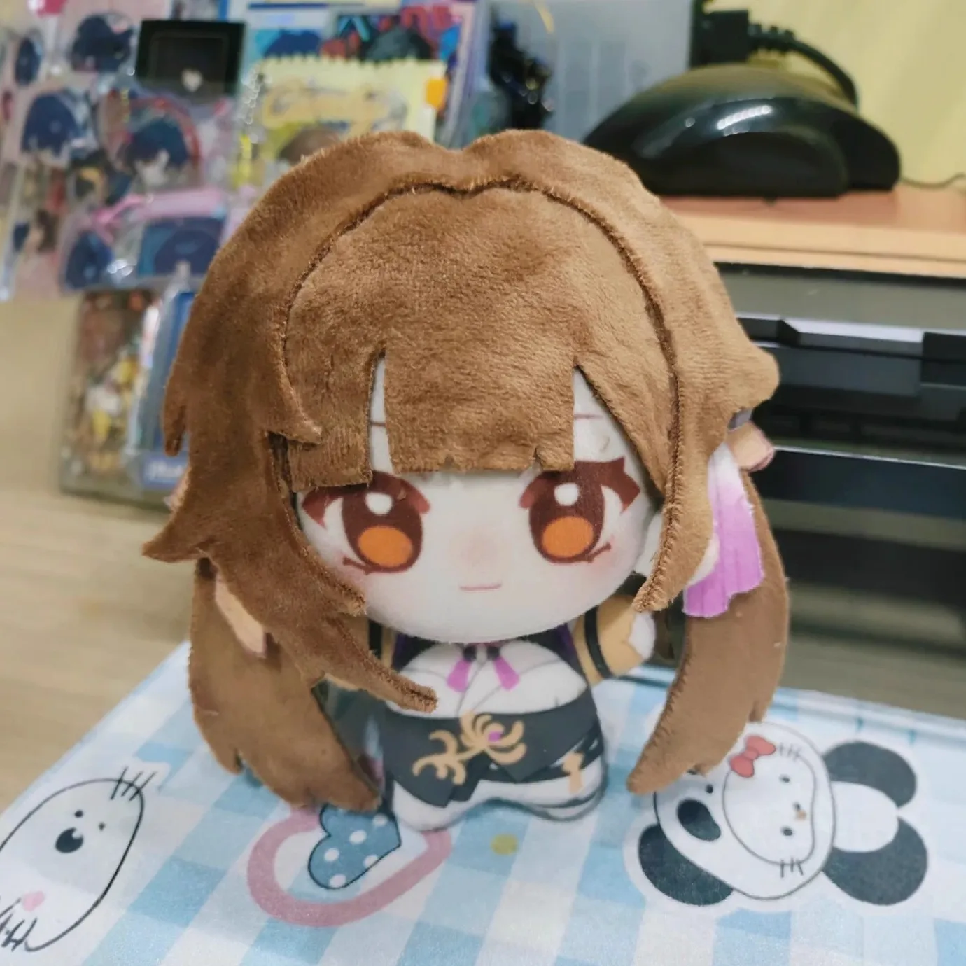 10cm Anime Honkai Star Rail Tribios Sushang Plushie Stuffed Doll Toys Tribios Plush Pendant Keychain Doll Birthday Xmas Gifts view 2
