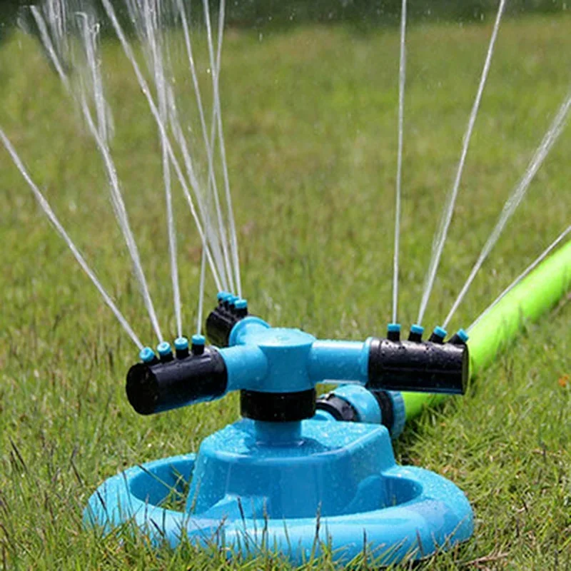 

Garden Sprinklers Automatic Watering Grass Lawn Rotary Nozzle 360 Rotating Degree Plants Irrigation Quick Coupling Garden tools