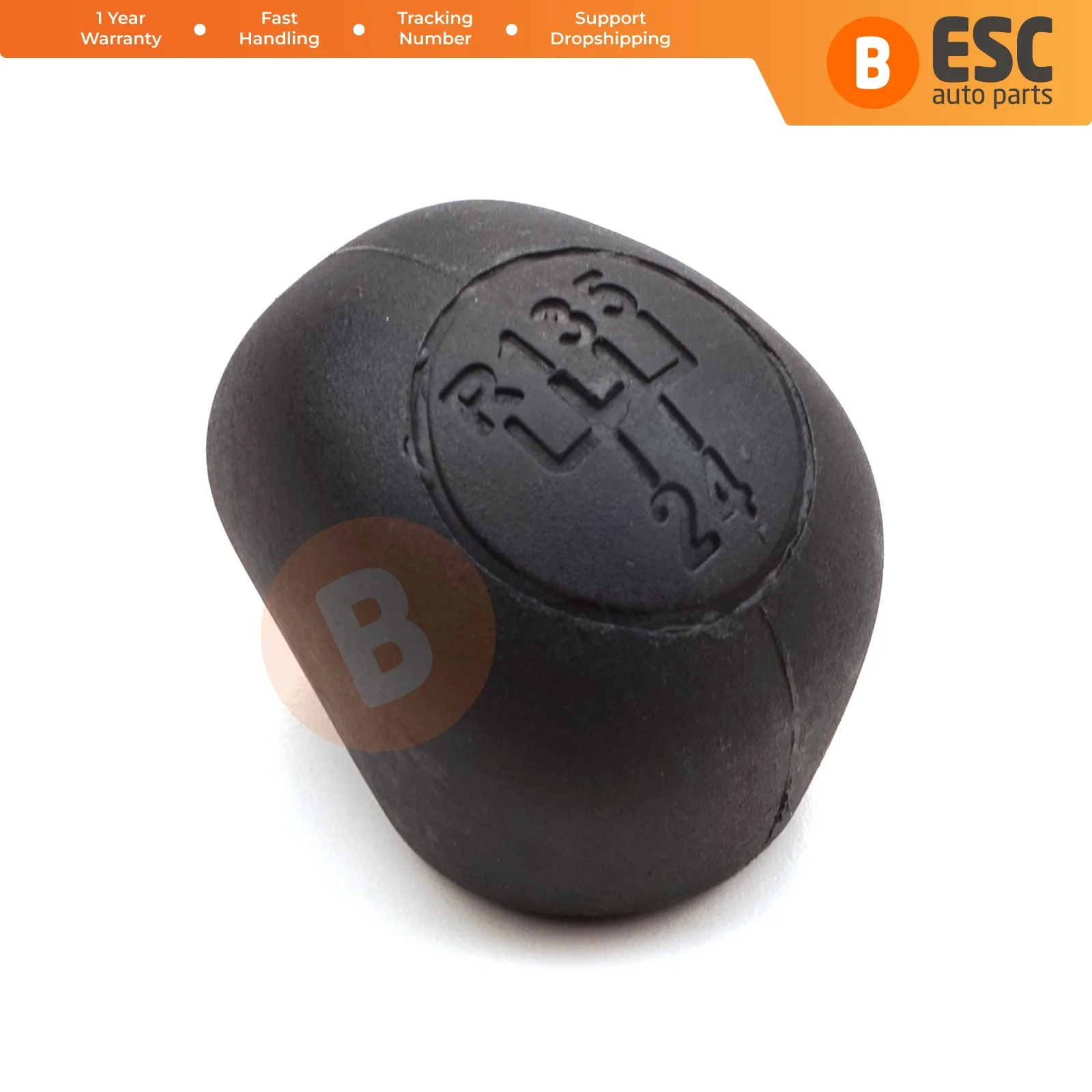 

ESC Auto Parts ESP662 5-Speed Gear Shift Stick Knob 2403.S2 Black For Peugeot Boxer Jumper Relay Fast Shipment Ship From Turkey