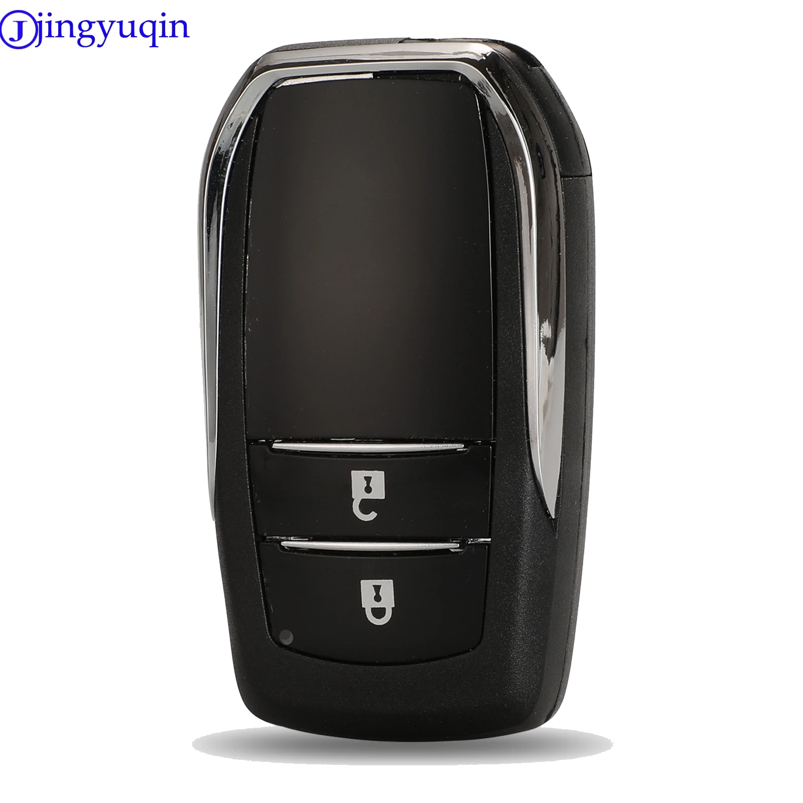 jingyuqin Modified 2Buttons Car Key Shell Cover Case For Toyota Chr C-hr Land Cruiser 200 Avensis Auris Corolla Smart Key