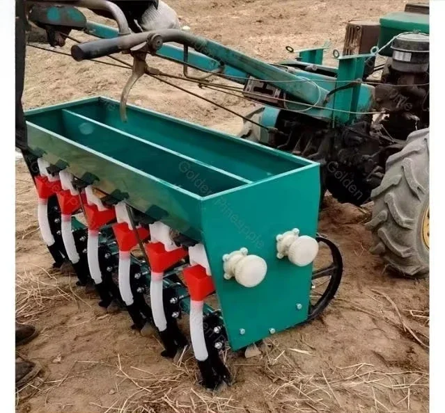 Agriculture 8-row 6-12hp manual walking tractor with mini planter, efficient farming