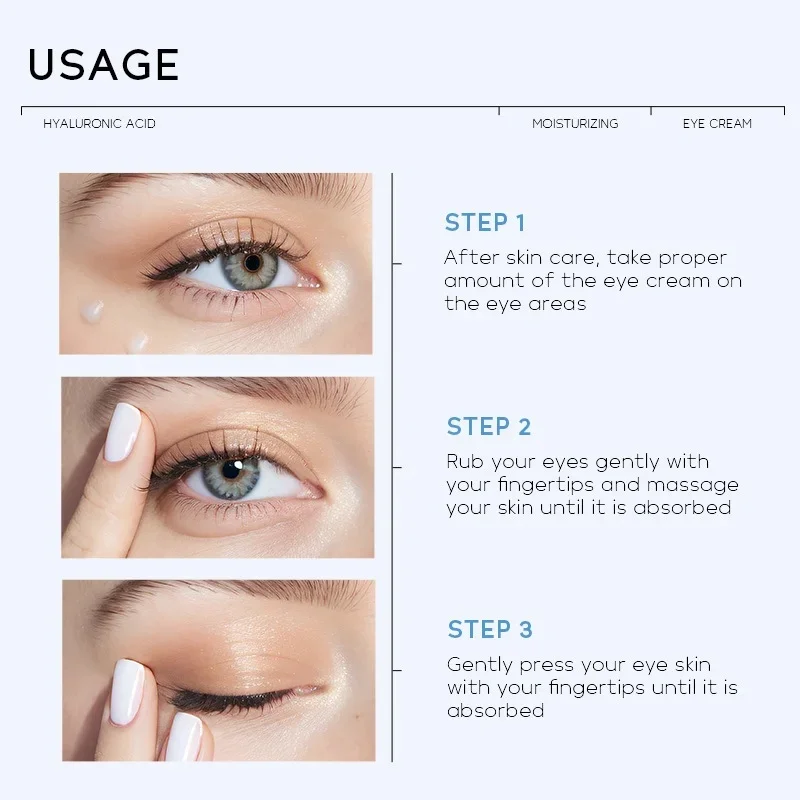 New Eye Dark Circles Remover Cream Repair Skin Barrier Fade Eyes Bag Puffiness Fine Lines Anti-aging Wrinkles Lift Firm Eye Care