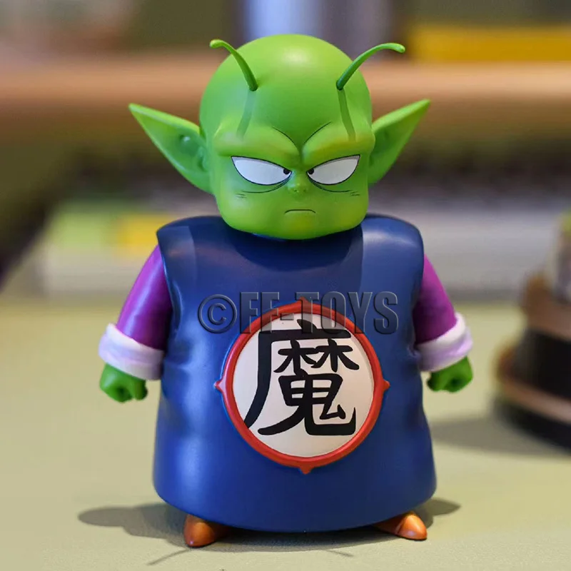 10cm Anime Dragon Ball Piccolo Figure Cute Cartoon Pvc Action Figures Gk Statue Collection Model Toy Gifts