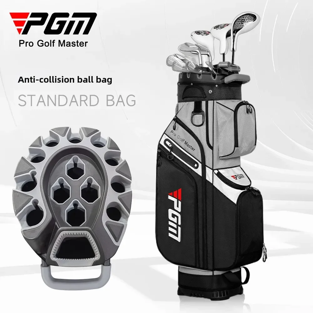 Bolsa de Golf PGM de pie, marco fijo anticolisión de 14 agujeros, impermeable, con bolsa termostática independiente, suministros