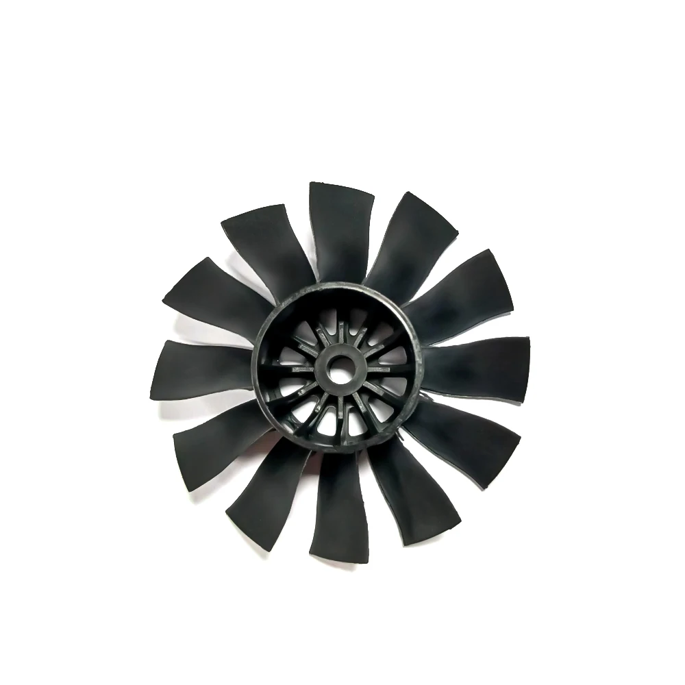 QX-MOTOR new 64mm 12Blades fan cw ccw for 64mm EDF ultirotor aircraft Fixed-wing Parts