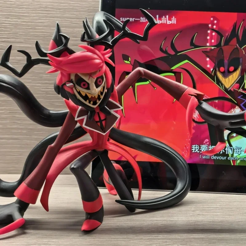 

Genuine Alastor Radio Demon Figure Hazbin Hotel Anime Collectible Prize Figurine Desktop Decoration For Anime Fans In Stock