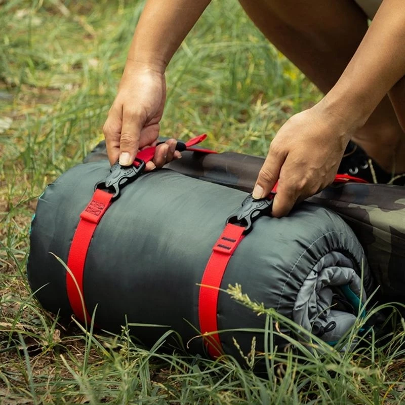 

31KC 2Pcs Outdoor Nylons Buckle Strap Luggages Cable Tie Adjustable Webbings Strap