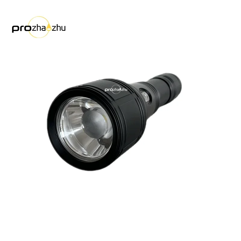 Linterna de buceo XHP70 de 4000 lúmenes, luz LED subacuática recargable, IP68