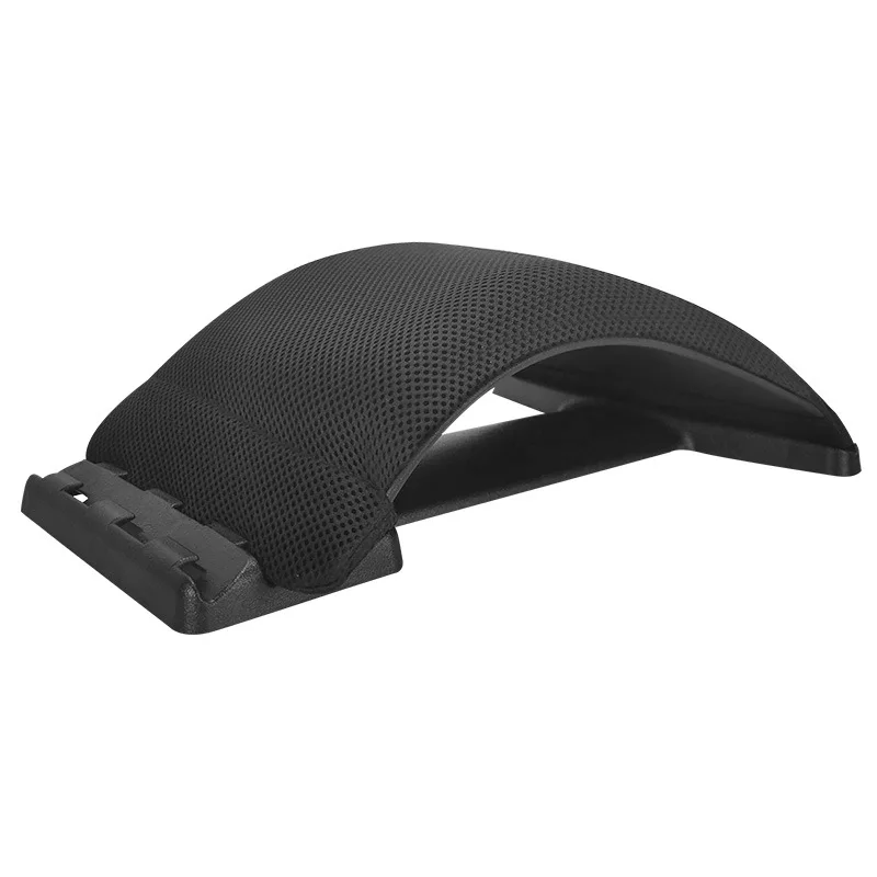 Lumbar Traction Device Back Stretcher Curve Corrector Massager Support Cushion Pad Belt Spine Alignment Tool Bed Rest Pillow
