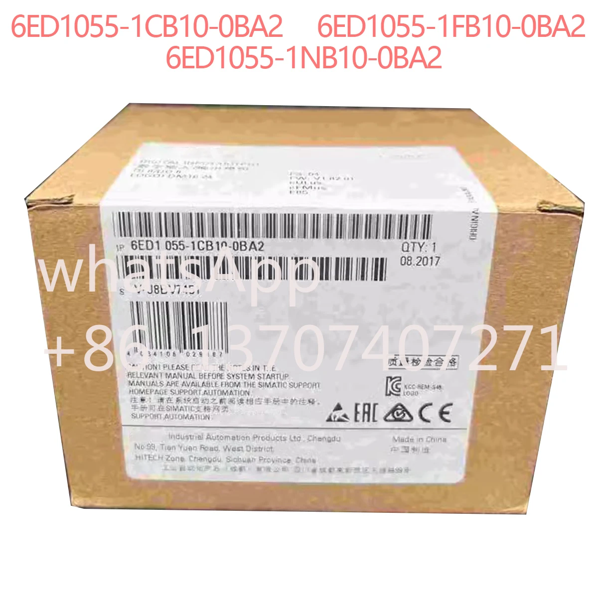 6ED1055-1CB10-0BA2  6ED1055-1FB10-0BA2 6ED1055-1NB10-0BA2 Logo! Extension Module NEW ORIGIANL 1-Year Warranty