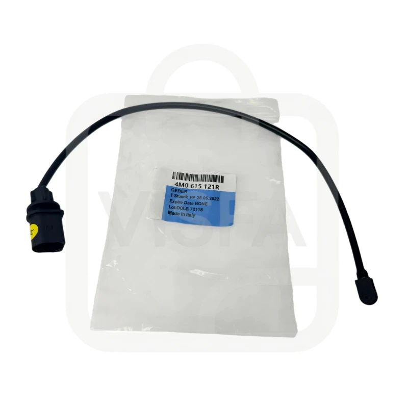 1PC OEM Front/Rear Brake Pad Wear Sensor 4M0615121R 4M0615121P for AUDI Q7A6 4MB Volkswagen Brake Induction Wire 4M0615121AB 6