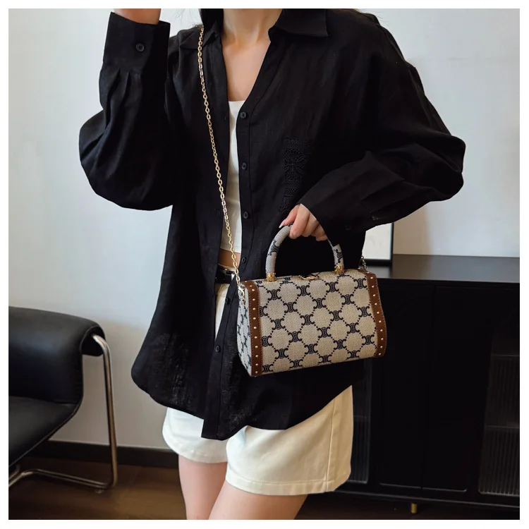 

Sophisticated Chic Printed Letter Versatile Trendy Square Crossbody Bag for Women