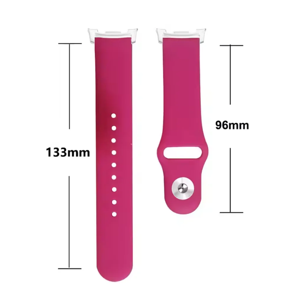 スポーツシリコンストラップ Samsung Galaxy Watch 8/クラシック 46mm 44/40mm ブレスレットバンド Samsung Galaxy Watch 8-7 Ultra 47mm ベルト用