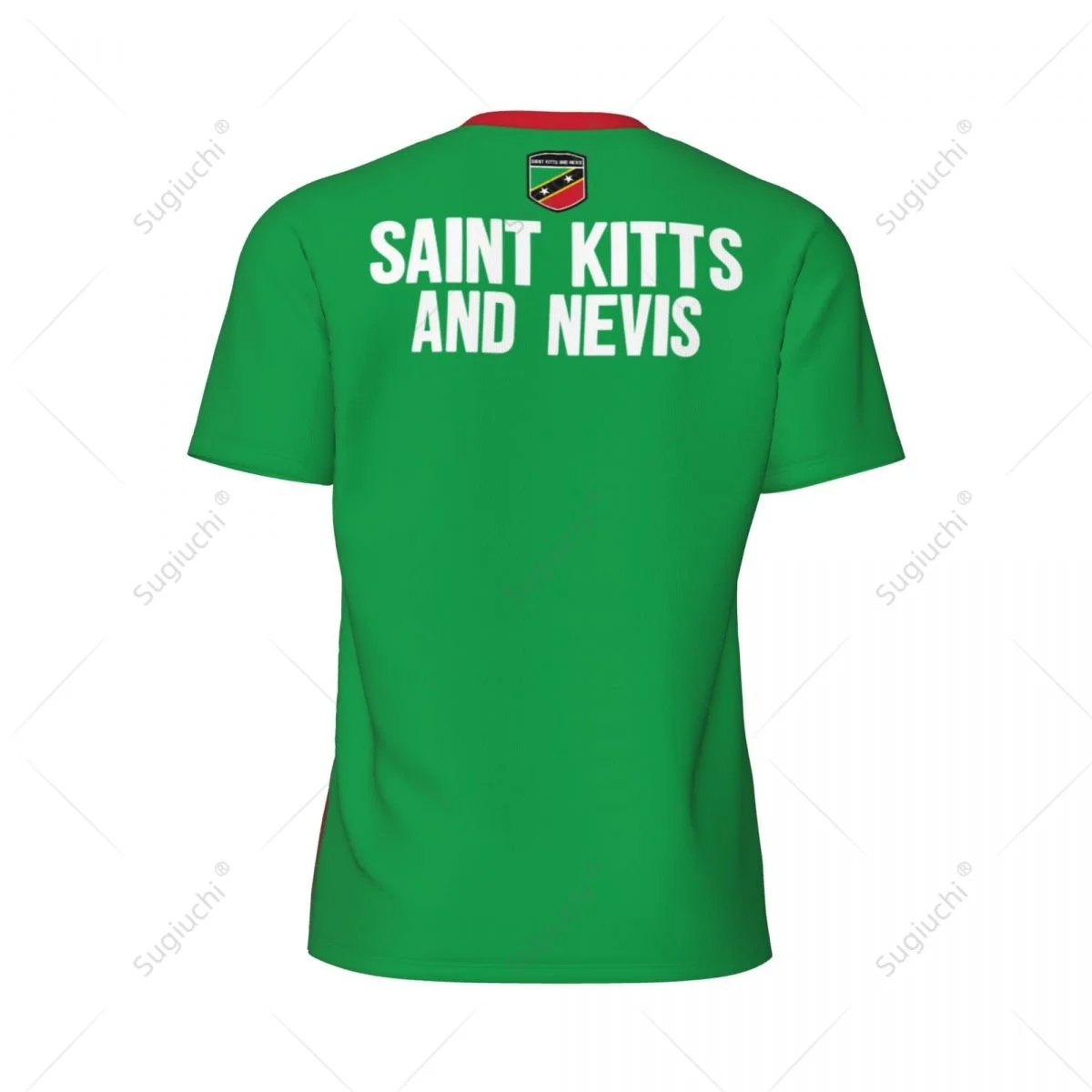 Sport Mesh T-Shirt Saint Kitts und Nävis Flagge für das Laufen Fahrrad Fußball Tennis Fußball Fitness T-Shirts 3d gedruckt benutzer definierte