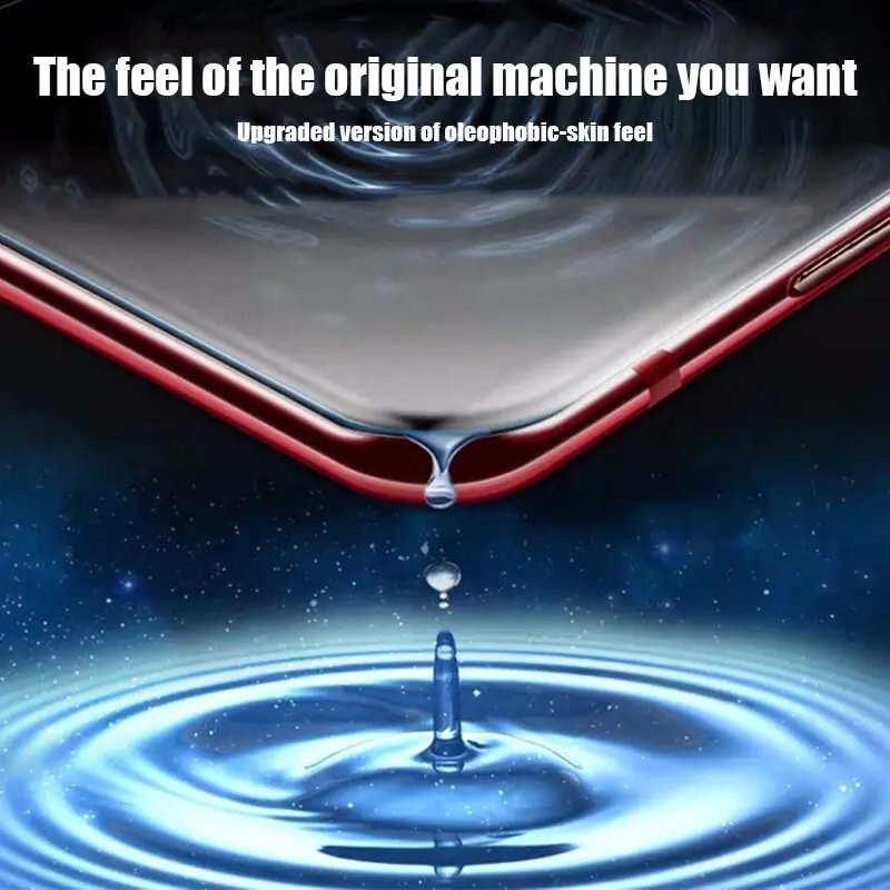 4 قطعة هيدروجيل فيلم غطاء كامل آيفون 11 12 13 14 15 16 برو ماكس حامي الشاشة آيفون 14 15 16 زائد 6 7 8 لا الزجاج #5