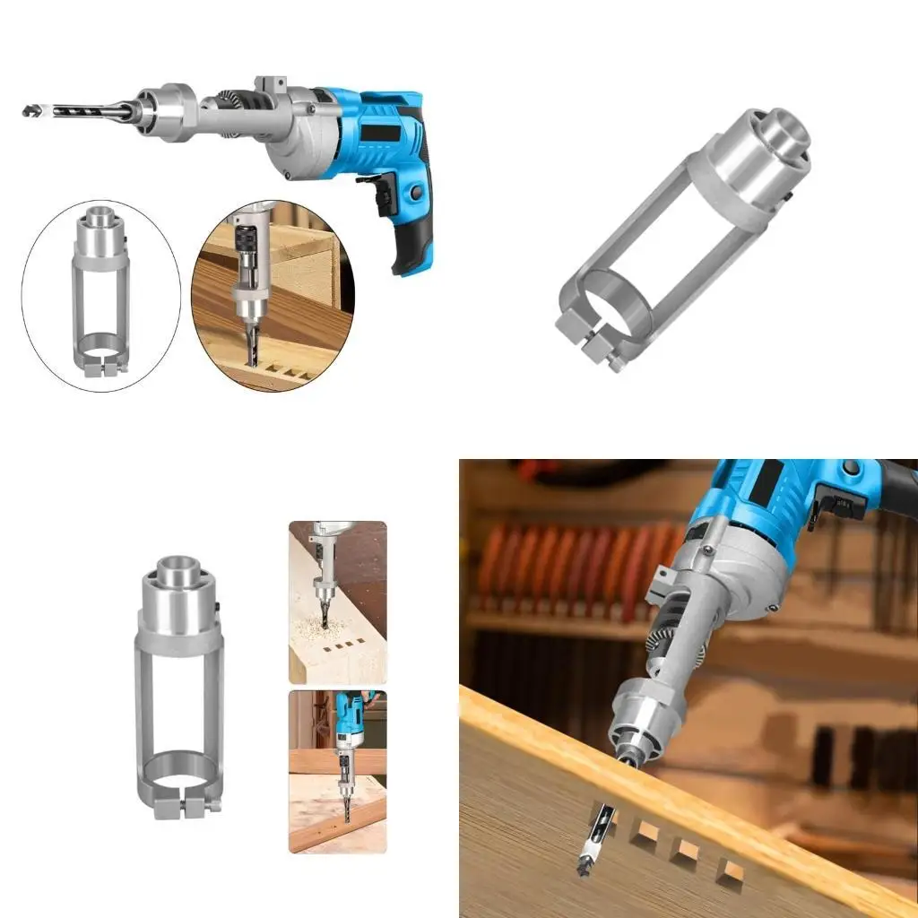 

E8BD Woodworking Square Hole Drill Bit Square Hole Drill Bit Mortice Cutter Bit Drill Bit Woodworking Tool