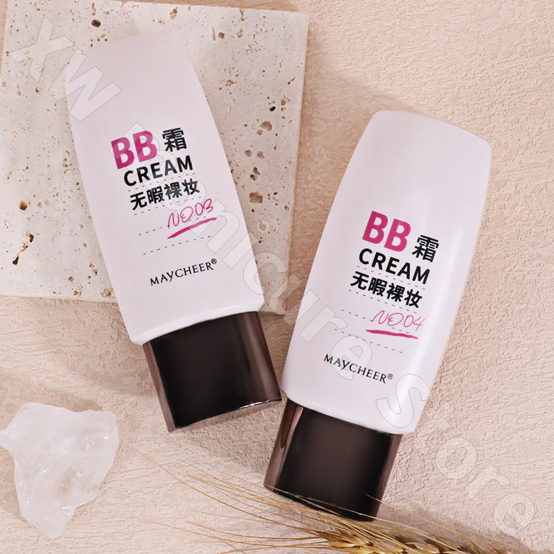 Flawless Nude Makeup BB Cream Moisturizing Brightening and Covering Blemishes and Spots Foundation No Makeup 70g
