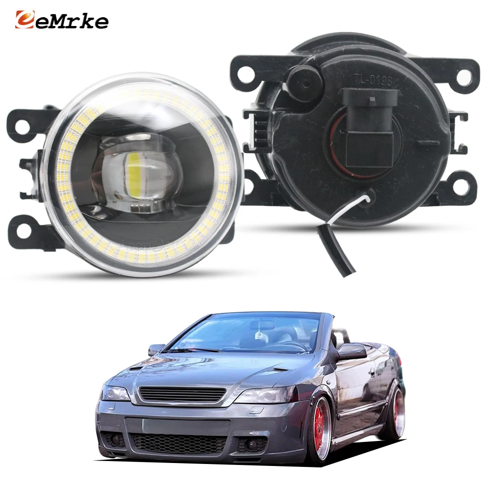 

Модернизированные светодиодные противотуманные фары Angel Eye 30W DRL или галогенные противотуманки для Opel Astra G OPC MK4 02/2002-2005, Holden Astra SRi Turbo (TS)