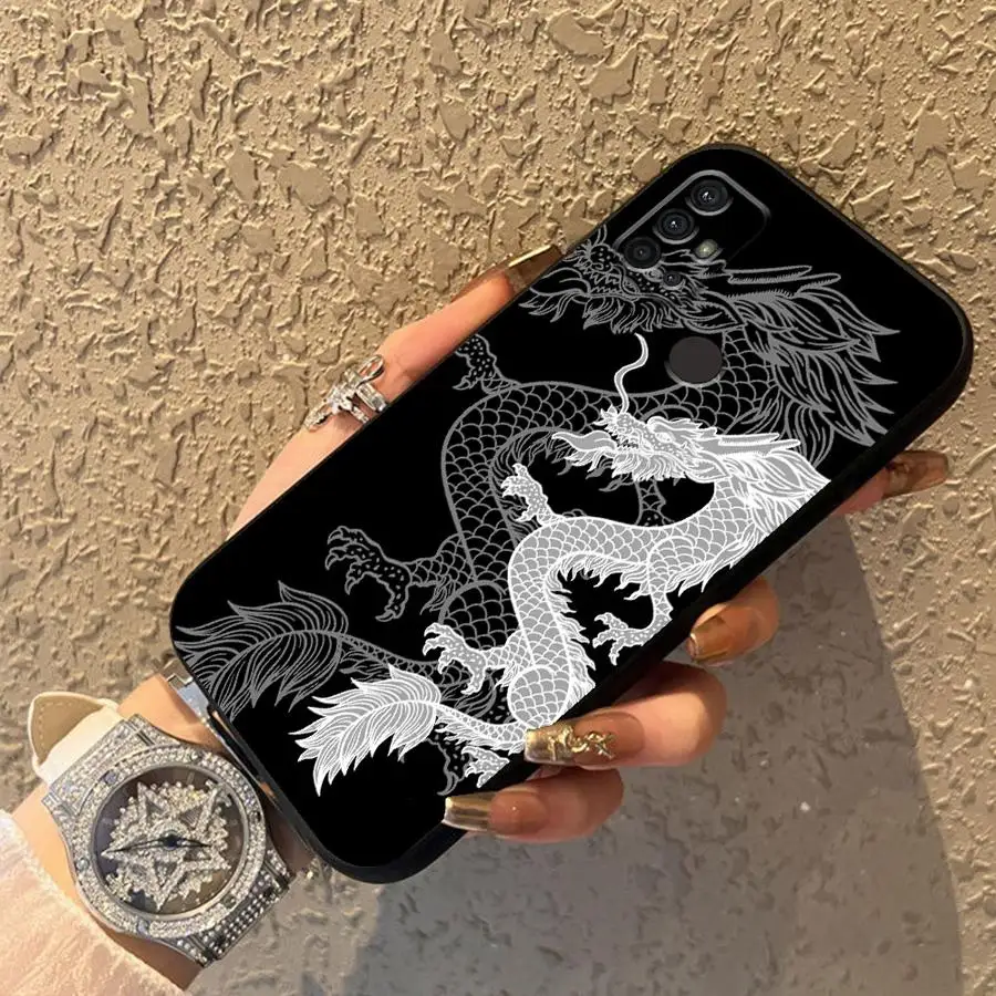 Cool Chinese Dragon Soft Back Phone Cover Case for Moto S30 Pro X30 Pro Edge 20 30 view 5