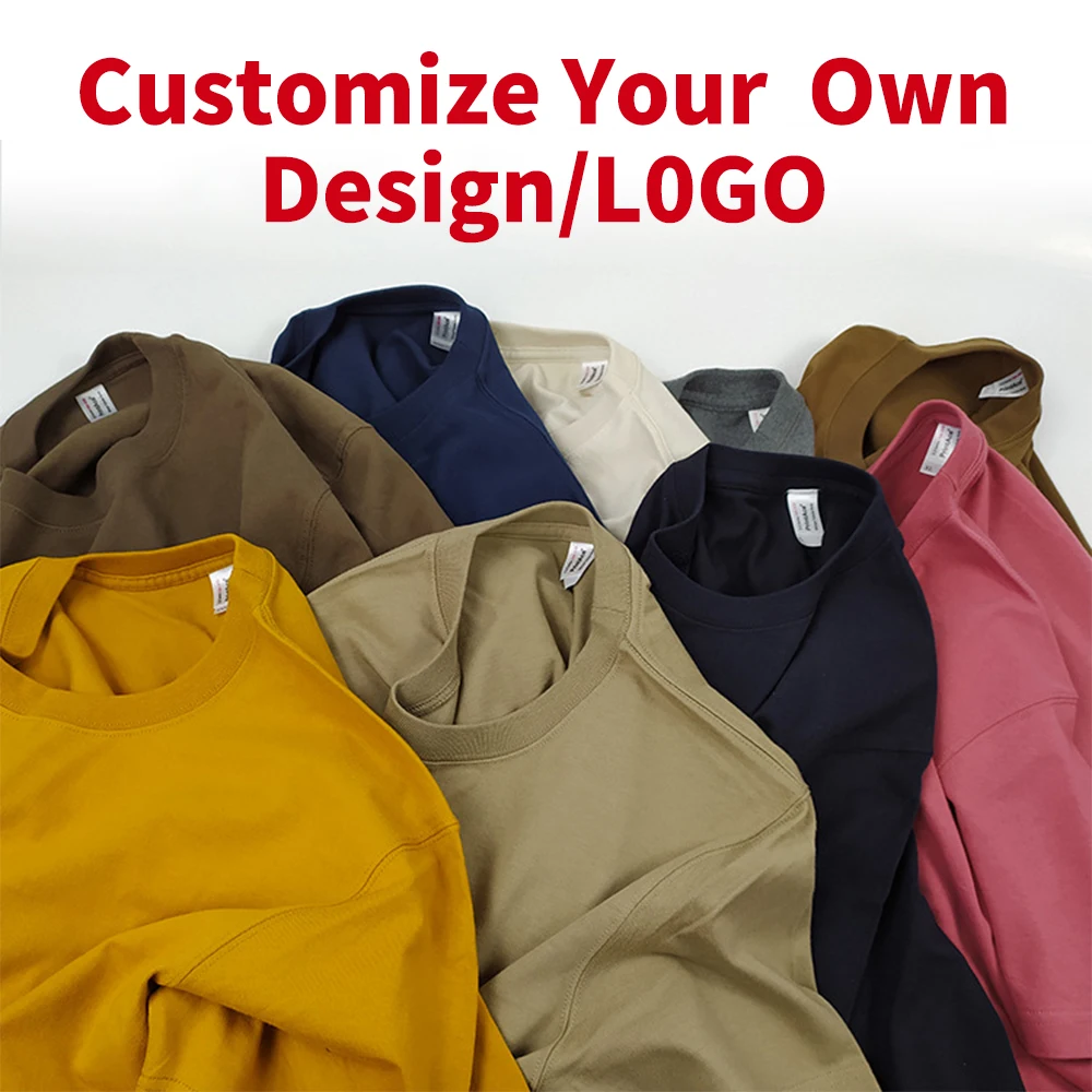 

Оптовая продажа: Мужские футболки с индивидуальным логотипом и графическим принтом, 265 г/м², плотные, 100% хлопок, оверсайз, в стиле хип-хоп, уличная мода