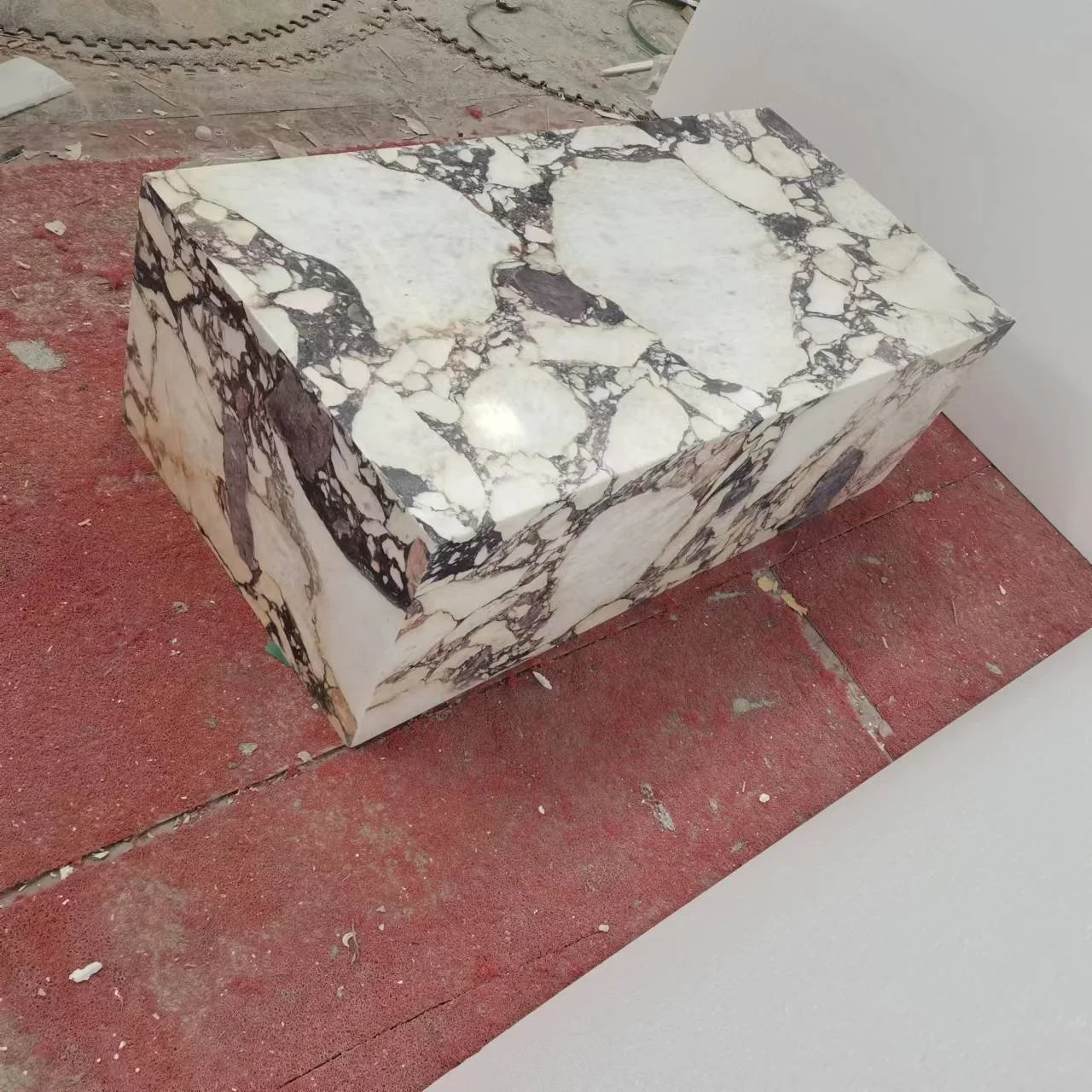 Stainless Steel Gold Marble Center Coffee Table