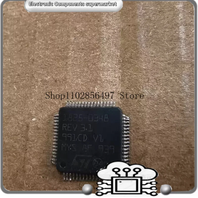 

(2piece) 100% New 1825-0348REV3.1 1825-0348REV 1825-0348 QFP64 Chipset