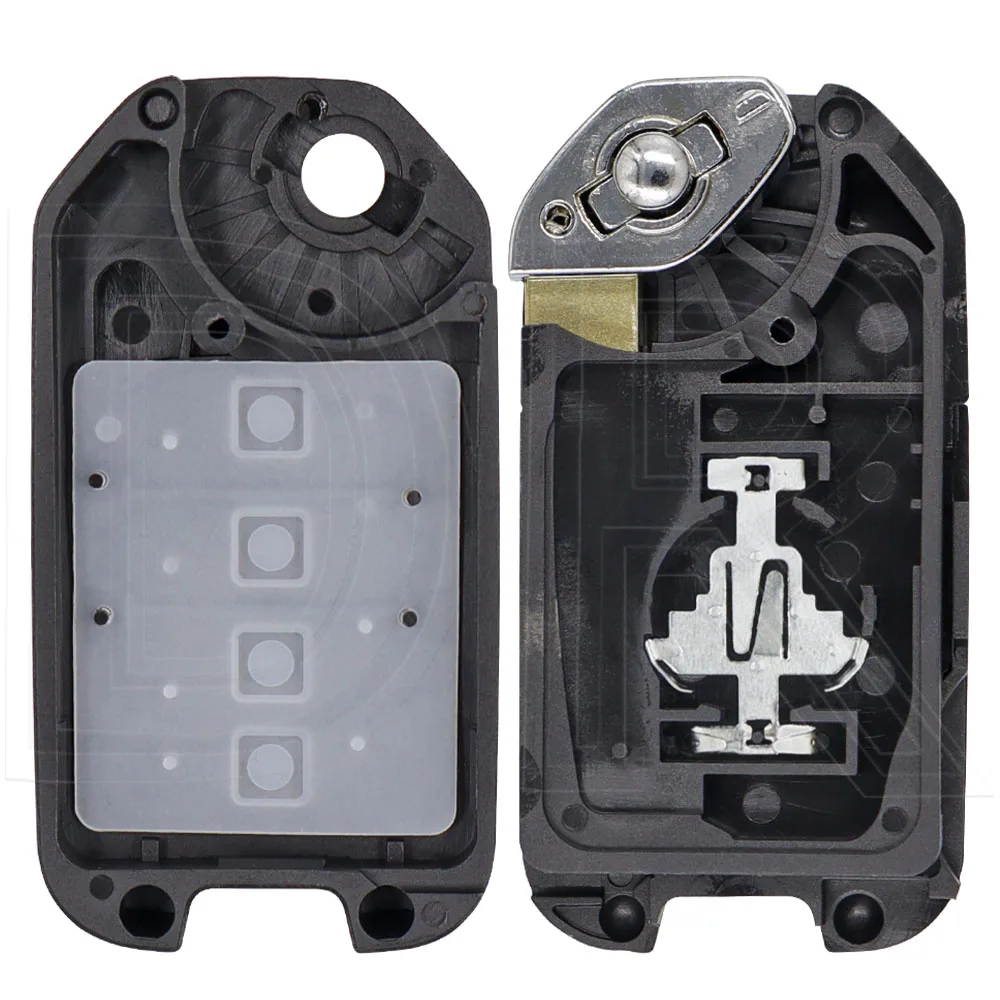 Gran carcasa de llave remota de coche de repuesto modificada para Honda Civic Accord CRV CR-V City Fit XRV 2013+